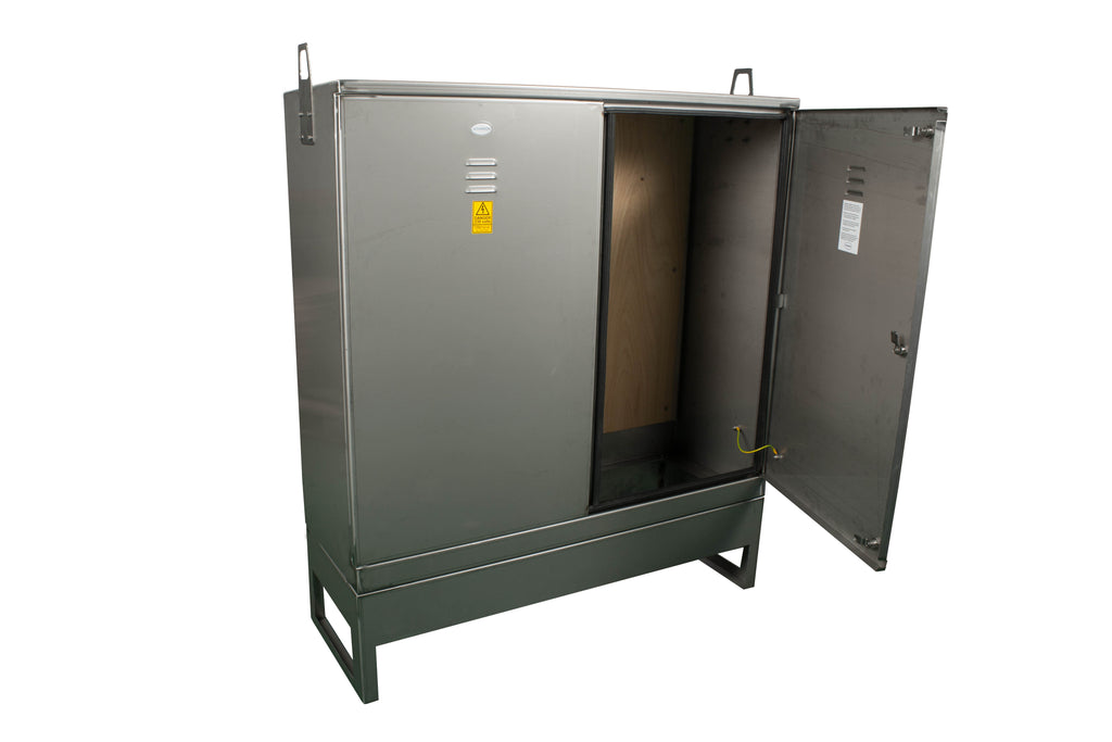 RB Cabinets in Natural Stainless Steel Finish