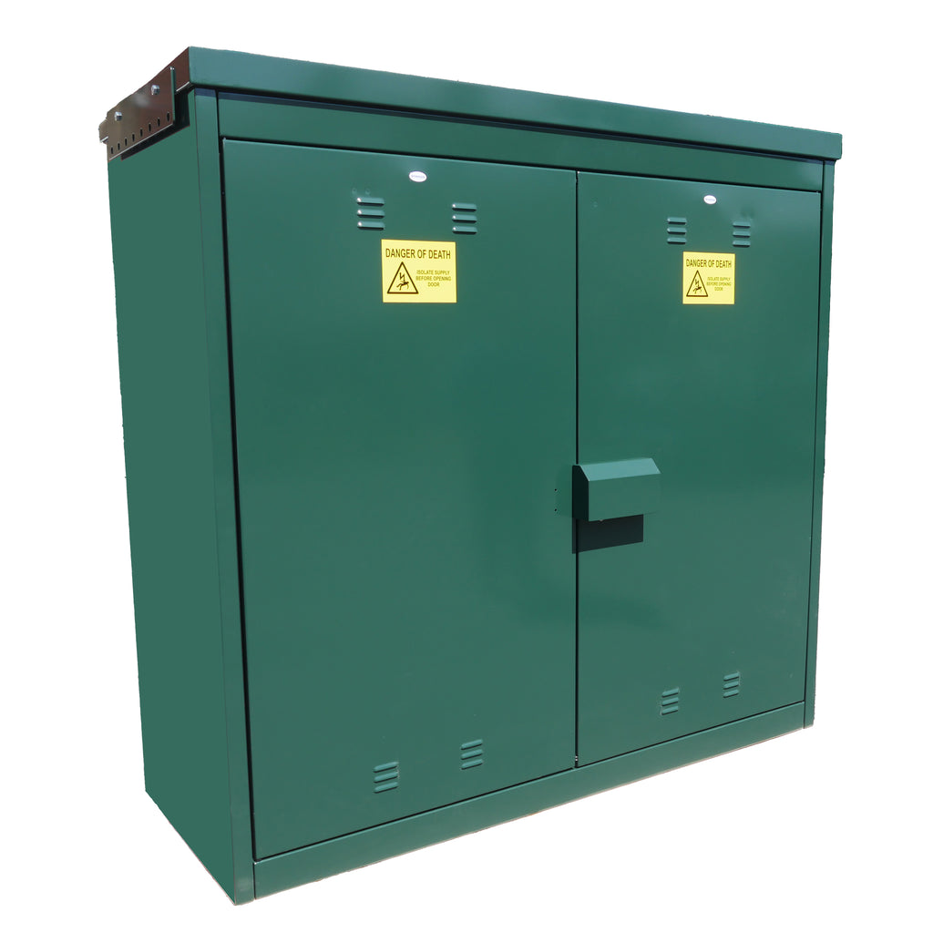 RMC2100 Cabinet  Green Stainless  Feeder  Pillar  Large Enclosure Free Standing