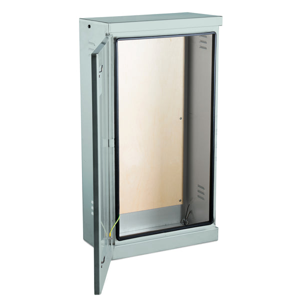 Single Door Feeder Pillar - Stainless Steel Feeder Pillar - Ritherdon RB Cabinet -External Electrical Enclosures