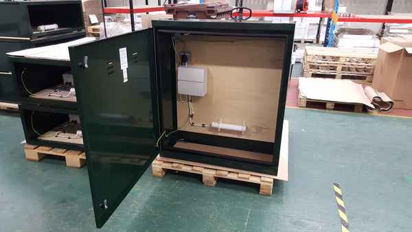 Heater Kit for Cabinets Tubular Heater and Thermostat