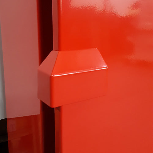 Padlock shroud for TBS kiosk
