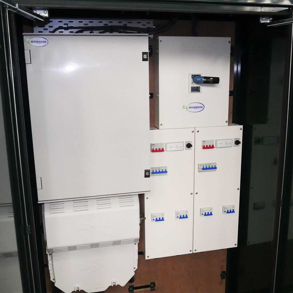 Prewired Options EV Charging Feeder Pillars