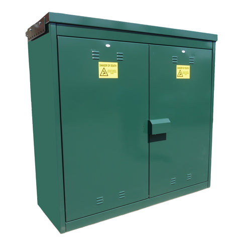  RMC2100 Cabinet  Green Stainless  Feeder  Pillar  Large Enclosure Free Standing