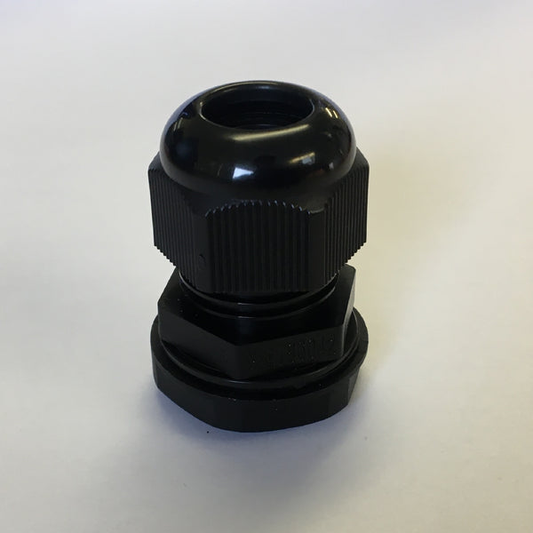 20mm IP68 Nylon Compression Gland Black