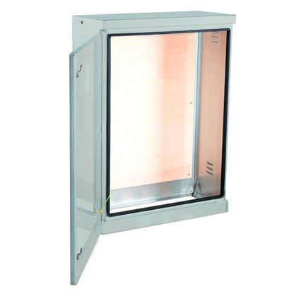 Single Door Feeder Pillar - Stainless Steel Feeder Pillar - Ritherdon RB Cabinet -External Electrical Enclosures