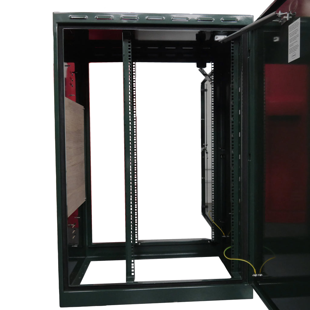 RDS850 2x24U Dual-Door Data Cabinet - Ritherdon